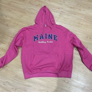 Women’s 2XL Pink Maine Hoodie